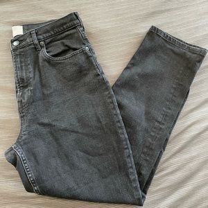 Everlane high waist straight leg jeans